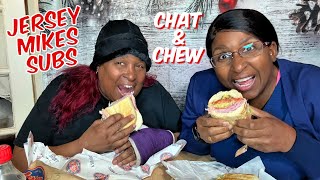 Chat & Chew | Italian Sub MUKBANG | Sunday With The Sisters ￼