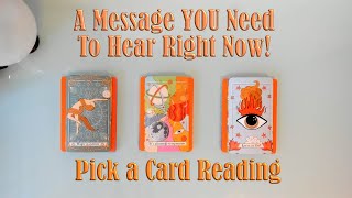 URGENT MESSAGE YOU NEED TO HEAR RIGHT NOW WHAT'S COMING UP? PICK A CARD