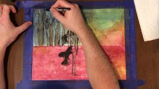 New England Plains Drifter (time lapse painting) - Charlie Rauh & Cameron Mizell