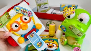 [🌟Toy ASMR🌟] Pororo Band-Aid & Medicine Box ASMR Satisfying Unboxing video | Satisfying Toy ASMR