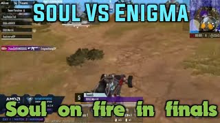 Soul vs Enigma 4v4 fight || Soul domination in finals #soul #scout #mortal #mavi