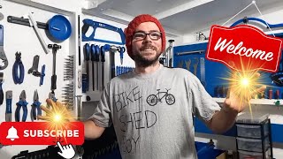 welcome! I built a bike workshop. This is going to be epic!