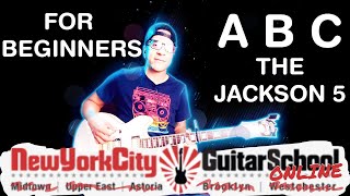 ABC - The Jackson 5 | Beginner Guitar Lesson