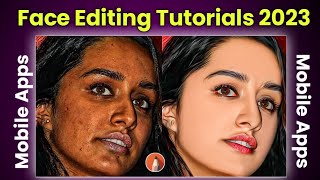 😱 Oily Smooth skin HDR secret tricks 🤫 face smooth editing| photo editing| sketchbook editing | 2023