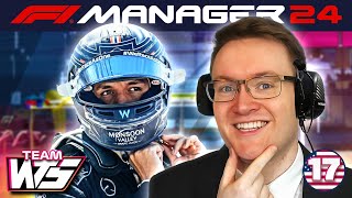 I NEED TO DECIDE ON MY DRIVERS FOR NEXT YEAR | F1 Manager 2024 CREATE-A-TEAM EP 17