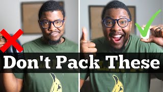 7 Things NOT to Pack in Your Personal Bag | What NOT to Pack in Your Personal Item to Save Space