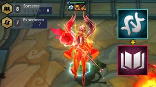 7 Experiment + 8 Sorcerer + Double Artifact LeBlanc! Guardian Angel in Set 13 TFT?!