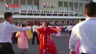 Pyongyang Mass Dance 9 September 2015