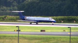 Trans States Airlines ERJ-145 Takeoff at Harrisburg Int'l (KMDT)