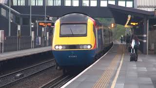 EMT HST action at East Midlands Parkway