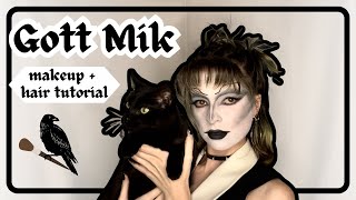 Gott Mik 80s Gothic Drag Makeup & Hair Tutorial