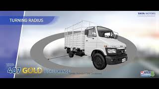 Latest BS6 Advanced 407 GOLD LCV PickUp Range | Tata motors 2022