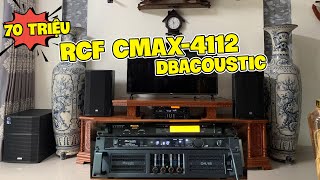 Dàn Âm Thanh Karaoke ~70tr - RCF, DBacoustic Quá Chất Lượng