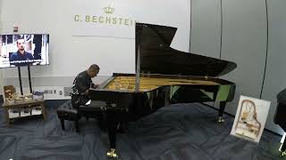 Namm 2024 Kris Nicholson Test Driving this Amazing 9ft C.Bechstein Concert Grand Piano