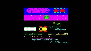 Frogger for the BBC Micro with voice over