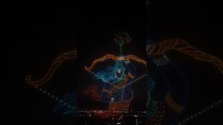 Shree Ram Drone Show #shreeram #diwali #shorts