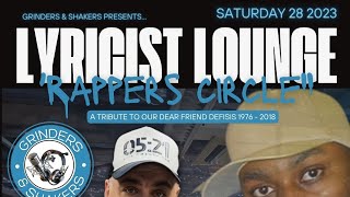 28/10/23 Live at G&S Lyricist Lounge 'Rappers Circle' in London ft Blade, Sites, Kingkaz & more