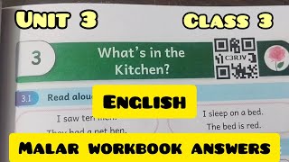 Class 3 Unit 3 English/Term2/Malar workbook answers/what is in the kitchen/Ennum Ezhuthum