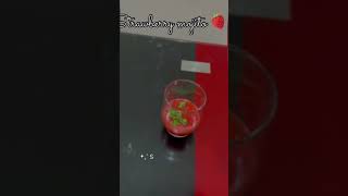 straberry mojito❤️#cooldrinks #easyrecipe #cooking #song #explore #kids #music