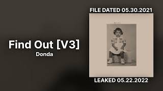 Find Out [V3] - (Donda)