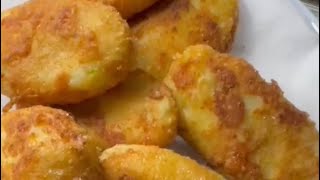 Вкусные Картофельные котлеты с сыром /Что приготовить на ужин/delechios cutlet