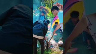 Camp Abah Danu Jalur Curug Cileat Subang #curugsubang #shortvideo #shortsfeed #shortsvideo