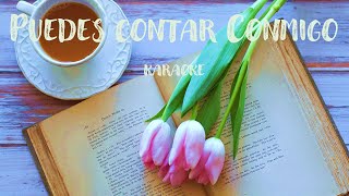 Puedes Contar Conmigo karaoke Acustico - La Oreja de Van Gogh