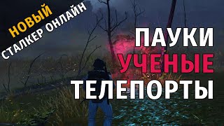 27. Пауки, Ученые и Телепорты. Новый Сталкер Онлайн, СПБ сервер.