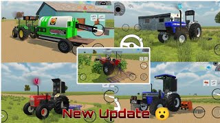 Indian Tractor Driving 3D  || John Deere Tractor Trolley For Loading || Swaraj Tractor