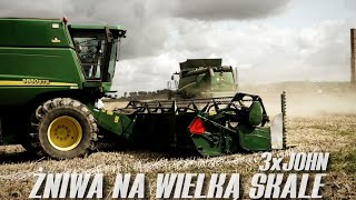 🇵🇱ŻNIWA NA WIELKĄ SKALĘ🔥3XJohn Deere🦌G.R Lesińscy✓ | ☀️LATO 2021☀️ ATB🔞