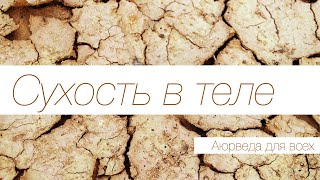 Сухость в теле. Аюрведа для всех.