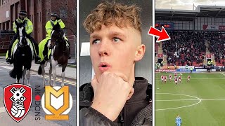 10 MEN MK DONS COME FROM BEHIND TO BEAT ROTHERHAM 2-1 *VLOG*