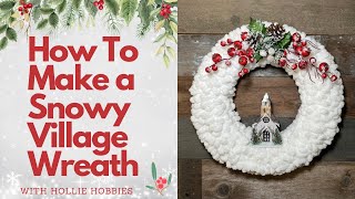 DIY Christmas Wreath Ideas/ How To Make a Christmas Wreath/ Christmas Wreath making for Beginners