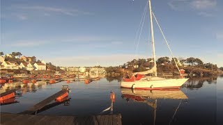 Beautiful Winter Day in Grømbukta, Grimstad, Norway