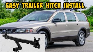 Volvo V70 S60 and XC70 Trailer Hitch Install. Step by Step!