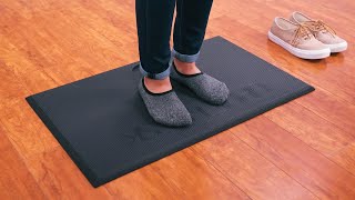 The Standing Desk Mat with Heel Grab by UPLIFT Desk