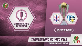 AO VIVO -  MARCÍLIO DIAS x AVAÍ KINDERMANN - CAMPEONATO CATARINENSE FEMININO 2023