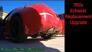 350z Exhaust Replacement - Easy DIY