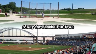 Visiting the Field of Dreams, and Seeing a Nearly Flooded Baseball Stadium