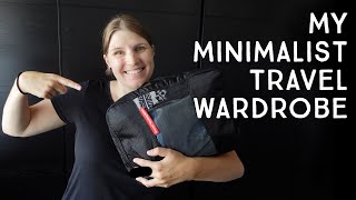 How to create a travel capsule wardrobe for minimalist travel / carry-on only