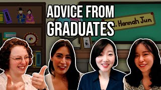 Graduate school advice from graduating students [ft. some of my favorite students from Ewha GSIS!]