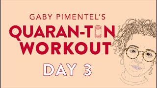 *DAY 3* QUARAN-TIN EXERCISE PLAN | ELDERLY ISOLATION HOME WORKOUT | CORONAVIRUS QUARANTINE