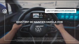 Assistant de maintien dans la voie | Lane Assist |Tutoriel | Volkswagen