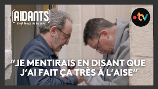 Pendant 48h, Bruno Solo devient l'aidant de Thierry, atteint de la maladie de Charcot - Aidants