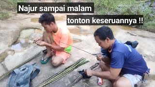 Najur Ikan di spot baung dan lele