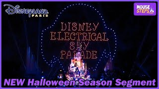 Disney Electrical Sky Parade NEW Halloween Drone Show Segment - Disneyland Paris 2024