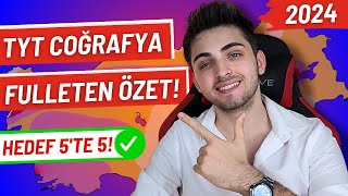 2024 TYT COĞRAFYA FULLETEN SON TEKRAR! 🔥| Bunları Bilmeden Sınava Girme! | #yks #tyt