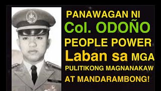 PINAGSAMANG PANAWAGAN NI COL. ODOÑO AT KAWALDY CARBONELL PARA SA SEPT. 21 PEOPLE POWER 2023