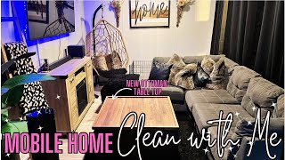 NEW!! MOBILE HOME CLEAN WITH ME/ DEEP CLEANING MOTIVATION/ mobile home living