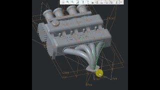 Design 4 age Exhaust Manifold for RC Drift Car